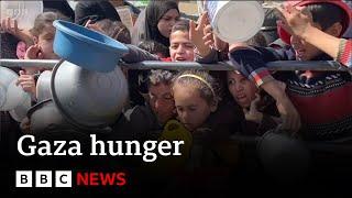 Children in Gaza face starvation as Israeli offensive continues  BBC News