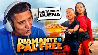 REACCIONANDO A DIAMANTE PAL FREE quiero un PVP con el REY DE LA EMOTIZA  - MrStiven