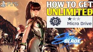 How to Get Unlimited Micro Drive STELLAR BLADE Micro Drive Unlimited  Stellar Blade Material Farm