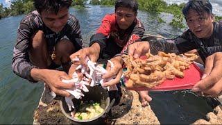 Outdoor Cooking- Adobong Paa Nang Manok Sa Isla Tambo.