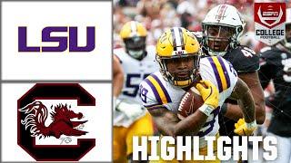 LSU Tigers vs. South Carolina Gamecocks  Full Game Highlights  ESPN College Football