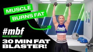 Free 30-Minute Weight Training and Cardio Workout  Official #mbf Sample Workout