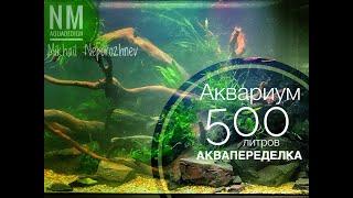 #Аквапеределка. Аквариум 500литров.