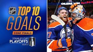 Top 10 Goals from the Conference Finals  2024 Stanley Cup Playoffs