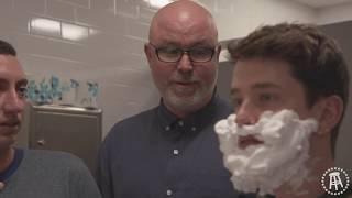 Large Teaches the Barstool Bloggers How to Shave