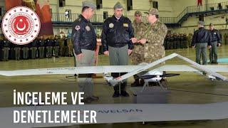 Kara Kuvvetleri Komutanı Org. Bayraktaroğlunun Kara Havacılık ve İHAS Tugay K.lığı Denetlemeleri