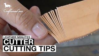 Leather Minutes ep5 Cutter Cutting