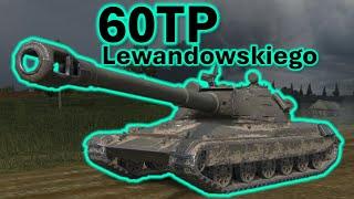 WoT Blitz 60TP Lewandowskiego 4 battles in action