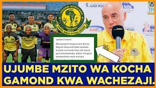 AlikamweUJUMBE MZITO WA KOCHA GAMOND KWA WACHEZAJI WA YANGA