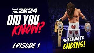 WWE 2K24 Did You Know? New Features Secrets & Easter Eggs in WWE 2K24 Episode 1