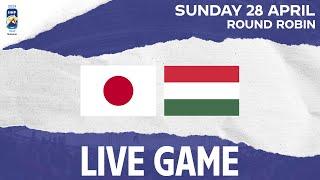 LIVE  Japan vs. Hungary  2024 IIHF Ice Hockey World Championship  Division I - Group A