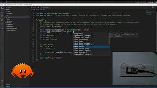 Embedded rust compiling for ESP32 devices and creating a simple blinky