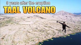 FLYING DRONE OVER TAAL VOLCANO & LAKE  TALISAY - LAUREL BATANGAS SIMBAHANG BATO DRONE CRASHED