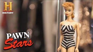 Pawn Stars 1959 Barbie #1 Signed by Ruth Handler Season 14  History