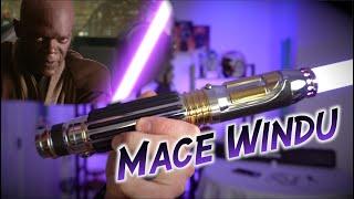 This Mace Windu Neopixel Lightsaber is Awesome from Artsabers