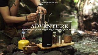 Ngopi Camping dengan AeroPress di Pinggir Sungai dan Hutan Belantara