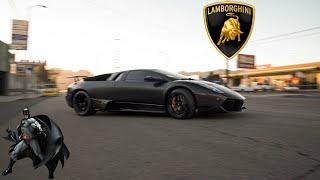 Batmans Lamborghini is INSANE Manual V12 Murcielago 4K