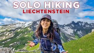 4 Day Solo Hiking in the Alps  Liechtenstein Panoramic Trail