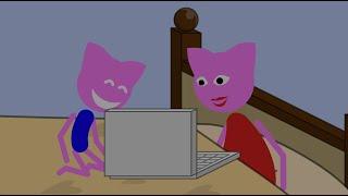 Peppa and george visit the dark web and gets grounded