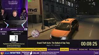 Grand Theft Auto The Ballad of Gay Tony Any% by ultimaomega07 - #ESAWinter22