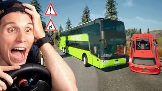 Neuer Flixbus zu LANG für die engste Straße Deutschlands  Fernbus Simulator
