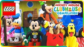  LEGO Mickey Mouse Clubhouse DONALD DUCK FISHING BIRTHDAY CAKE BBQ PARTY SCARY STORIES...