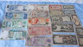 PHILIPPINE OLD CURRENCY COIN COLLECTION & PAPER BILL COLLECTION