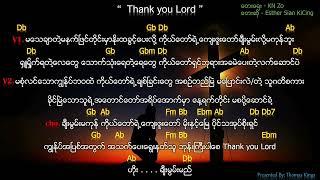 Myanmar Gospel Song 2022 Than You Lord - Esther Sian KiCing