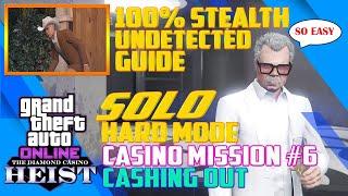 GTA Online - Casino Mission #6 Cashing Out Ms  Baker Last Mission 100% Solo Fast Stealth & Sneacky