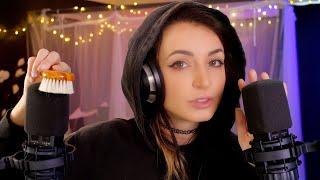 ASMR  Deep Ear Massaging & Scratching  Close Whispers