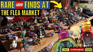 Hunting for RARE LEGO at the Flea Market - INSANE Haul