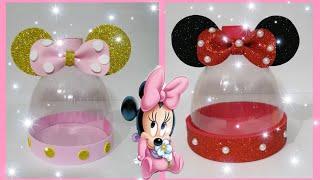 Diy como hacer un dulcero de minnie mousefácil y económico