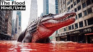 The Flood 2023 Movie Explained in HindiUrdu Summarized हिन्दी  Horror Alligators