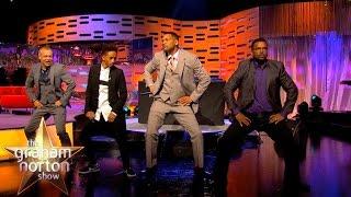 Will Smith Alfonso Ribeiro and DJ Jazzy Jeff Perform The Carlton Dance - The Graham Norton Show