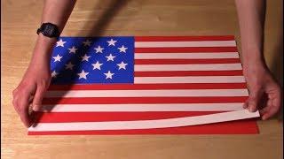 History of the U.S. Flag in Paper