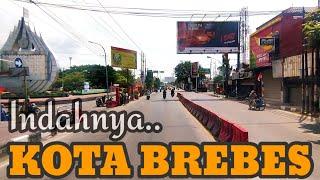 Suasana Kota Brebes Jawa Tengah Indah Dan Tertata.