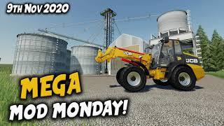 NEW MODS  MEGA MOD MONDAY  Farming Simulator 19 PS4 FS19 Review 9th Nov 2020.