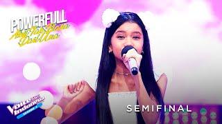 Una - Sabda Rindu  Semifinal  The Voice Kids Indonesia Season 4 GTV 2021