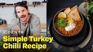 Dan Churchills easy and healthy turkey chilli recipe