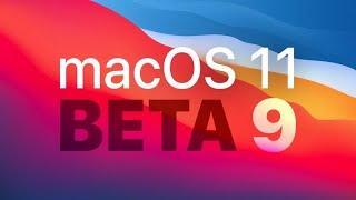 macOS Big Sur beta 9 released 3.5 GB