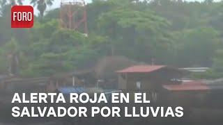 Fuertes lluvias causan afectaciones en Guatemala y El Salvador - Las Noticias