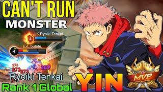 You Cant Escape Yin Offlane Monster - Top 1 Global Yin by Ryoiki Tenkai - MLBB