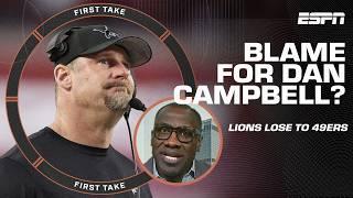  RUN THE FOOTBALL  Whats the problem Dan Campbell? - Stephen A. & Shannon DEBATE ️  First Take