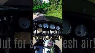 Bad girl Brenda #bikergirl #bikerlady #ohiovalley #roadtrip #travel #motorcycle #streetglide