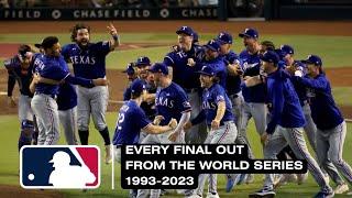 Every FINAL OUT of the MLB World Series 1993-2023