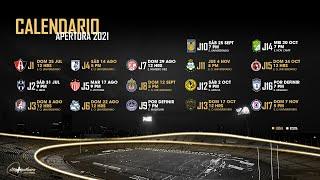 Calendario Apertura 2021