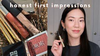 natural glam using hourglass rare beauty giorgio armani givenchy & dior  get ready with me