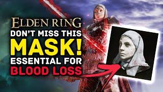 Elden Ring - Dont Miss This Mask  ESSENTIAL for Blood Loss Builds - How to Get White Mask