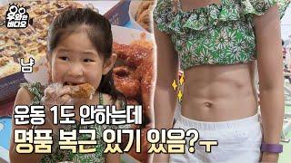 Natural-born abs