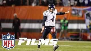 Boomerangs Knuckleballs Hooks How Sam Koch & the Ravens Changed Punting  NFL Films Presents